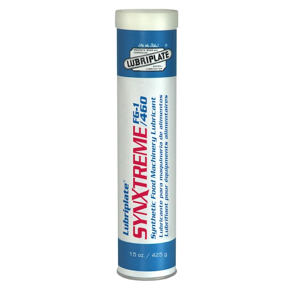 Lubriplate Synxtreme Fg-1, 40 Cartridges, H-1/Food Grade, Calcium Sulphonate Synthetic Nlgi No. 1 Grease, PK40 L0321-098 - main